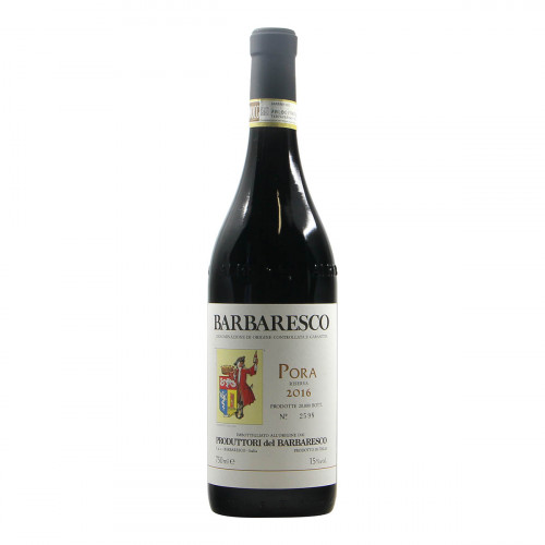 Produttori del Barbaresco Barbaresco Riserva Pora 2016 Grandi Bottiglie