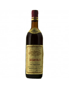 
                                                            Barolo 1974 F.LLI ZABALDANO GRANDI BOTTIGLIE
                            