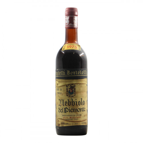 Flli Berteletti Nebbiolo del Piemonte 1975 Grandi Bottiglie