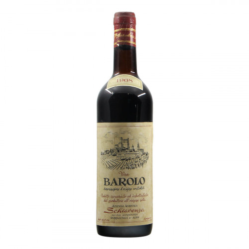 Schiavenza Barolo 1968 Grandi Bottiglie