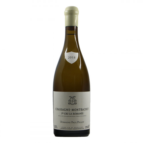 Domaine Paul Pillot Chassagne- Montrachet 1er Cru La Romanée 2018 Grandi Bottiglie