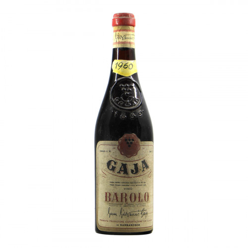 Gaja Barolo 1960 Grandi bottiglie