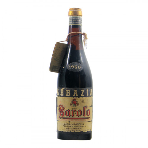 Abbazia San Gaudenzio Barolo 1960 Grandi Bottiglie