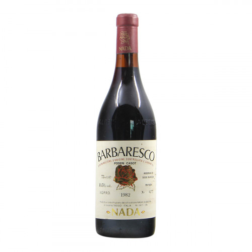 Nada Giuseppe Barbaresco Poderi Casot 1982 Grandi Bottiglie