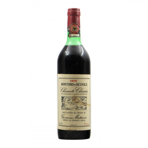 Giovanni Matteuzzi Chianti Classico Montoro e Selvole 1979 Grandi Bottiglie