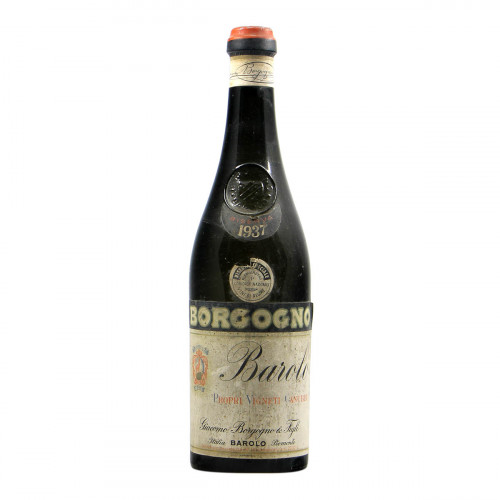 Borgogno Barolo Riserva 1937 Clear Color Grandi Bottiglie