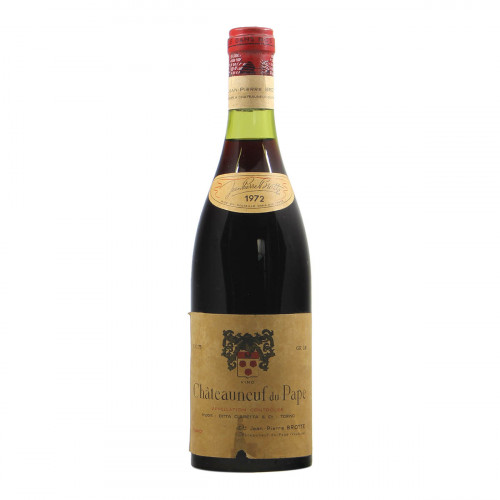 Brotte Chateauneauf du Pape 1972 Grandi Bottiglie