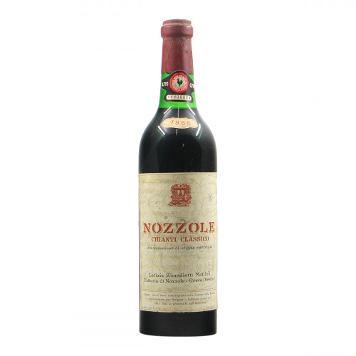 Rimediotti Letizia Chianti Classico Nozzole 1968 Grandi Bottiglie