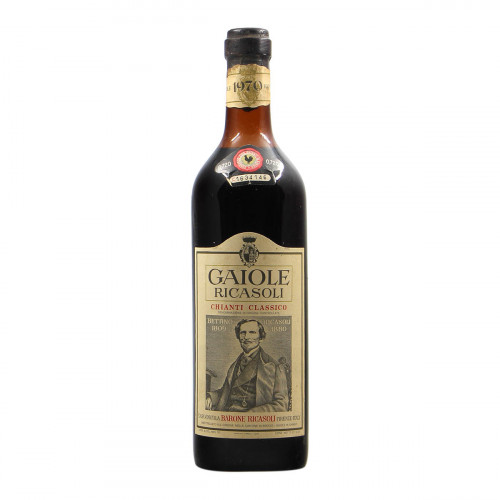 Barone Ricasoli Chianti Classico Gaiole 1970 Grandi Bottiglie