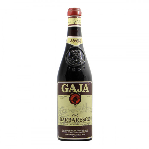 Gaja Barbaresco 1965 Grandi Bottiglie