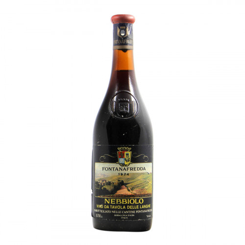 Fontanafredda Nebbiolo 1974 Grandi Bottiglie