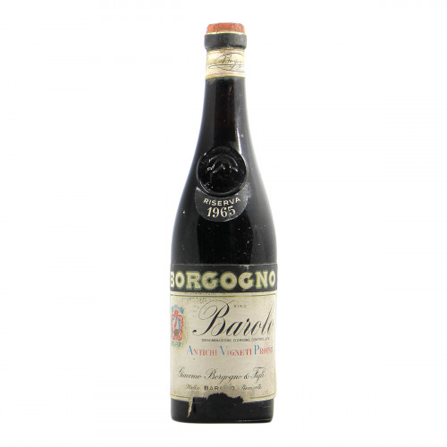 Borgogno Giacomo Barolo 1965 Grandi Bottiglie