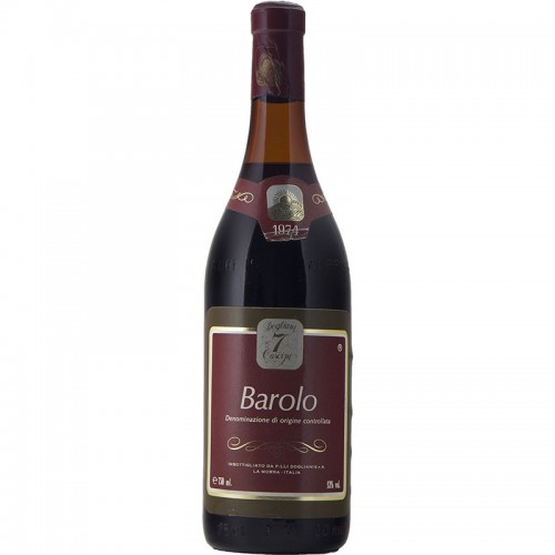 BAROLO 1974 CANTINA DEL DOLCETTO DI DOGLIANI Grandi Bottiglie