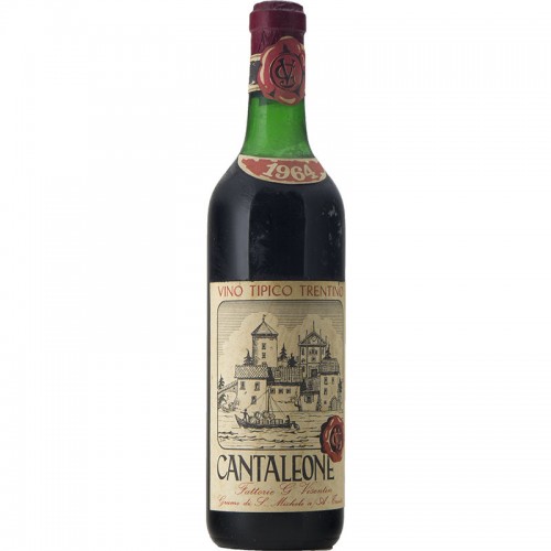 Vino Tipico Trentino Cantaleone 1964 VISENTIN GRANDI BOTTIGLIE