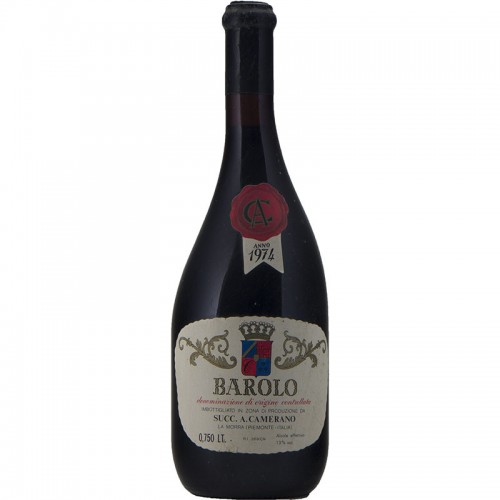 Barolo 1974 CAMERANO GRANDI BOTTIGLIE