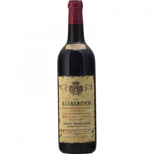 Barbaresco Riserva 1967 MUSSO GRANDI BOTTIGLIE