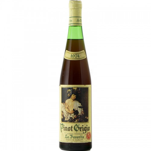 Pinot Grigio 1974 LA FAVORITA GRANDI BOTTIGLIE