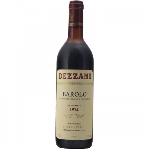 BAROLO 1974 DEZZANI Grandi Bottiglie