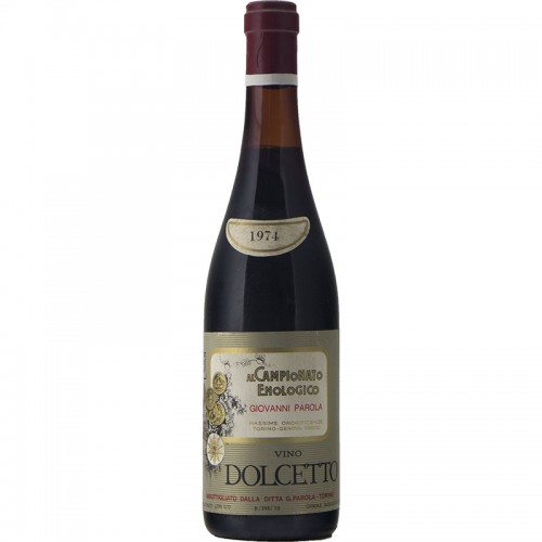 Dolcetto 1974 PAROLA GRANDI BOTTIGLIE