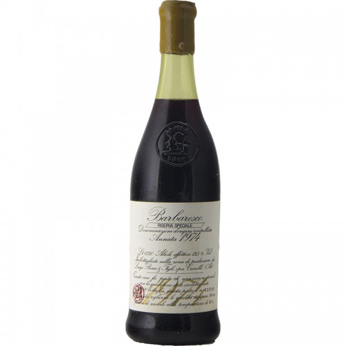 BARBARESCO RISERVA SPECIALE 1974 LUIGI BOSCA Grandi Bottiglie