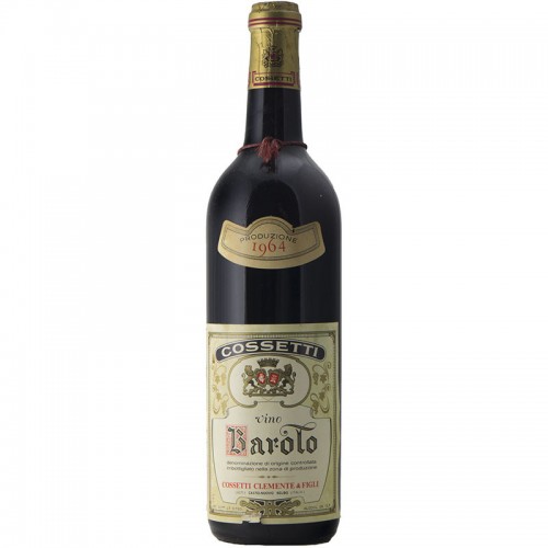 BAROLO 1964 COSSETTI Grandi Bottiglie