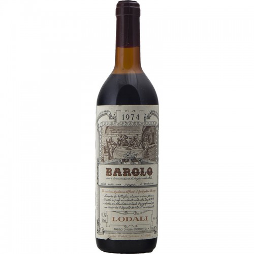 Barolo 1974 LODALI GRANDI BOTTIGLIE