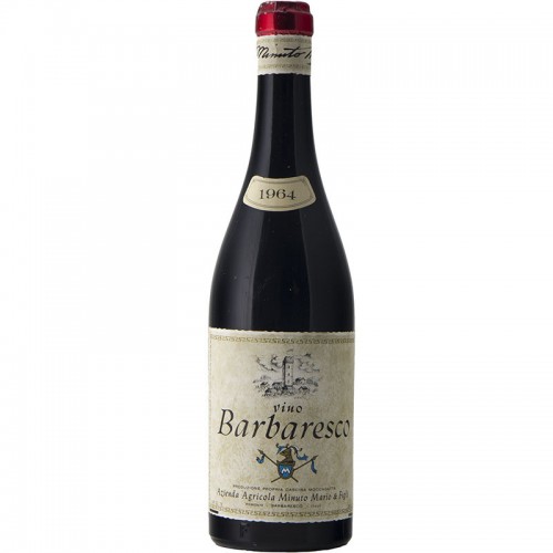 Barbaresco 1964 MARIO MINUTO FU GIOVANNI GRANDI BOTTIGLIE