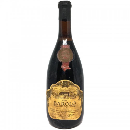 BAROLO 1967 SCANAVINO Grandi Bottiglie