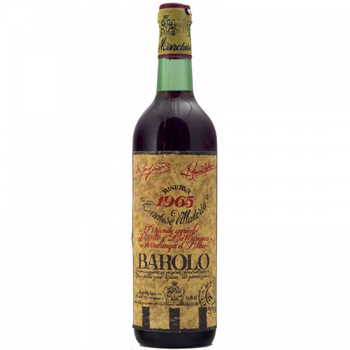 BAROLO RISERVA 1965 VILLADORIA Grandi Bottiglie