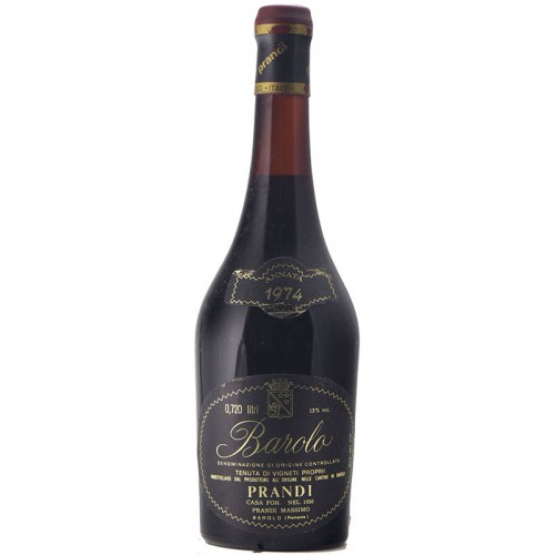 Barolo 1974 PRANDI MASSIMO GRANDI BOTTIGLIE