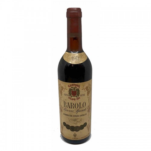 Barolo Riserva Speciale 1974 CANTINA CLUB 101 GRANDI BOTTIGLIE