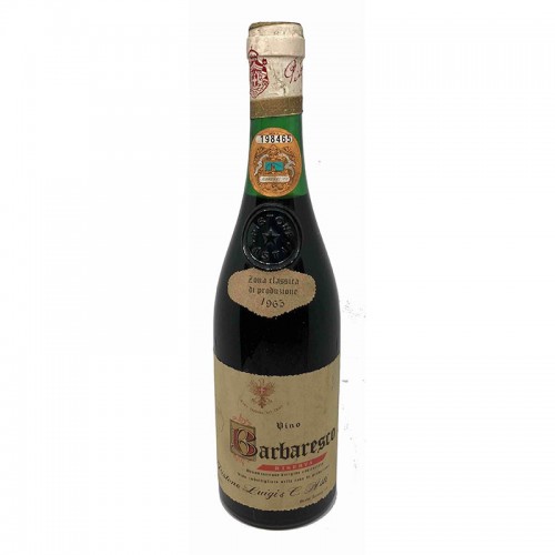 BARBARESCO RISERVA 1965 PISTONE LUIGI Grandi Bottiglie