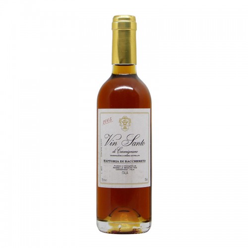 VIN SANTO DI CARMIGNANO 375 ML 2005 FATTORIA DI BACCHERETO TERRE A MANO Grandi Bottiglie