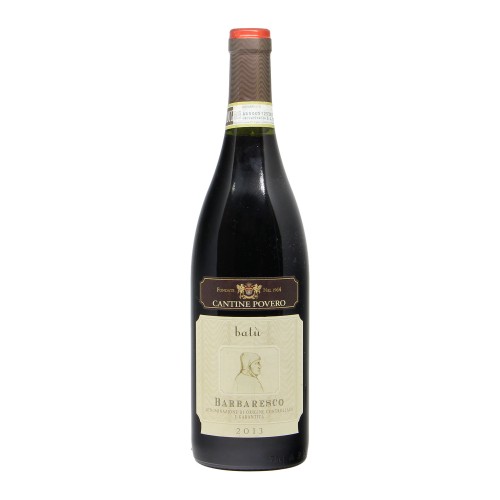 Barbaresco Batu 2013 CANTINE POVERO GRANDI BOTTIGLIE