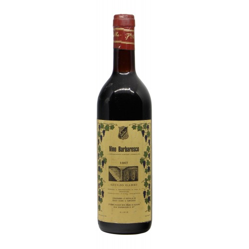 BARBARESCO 1967 GABRI Grandi Bottiglie