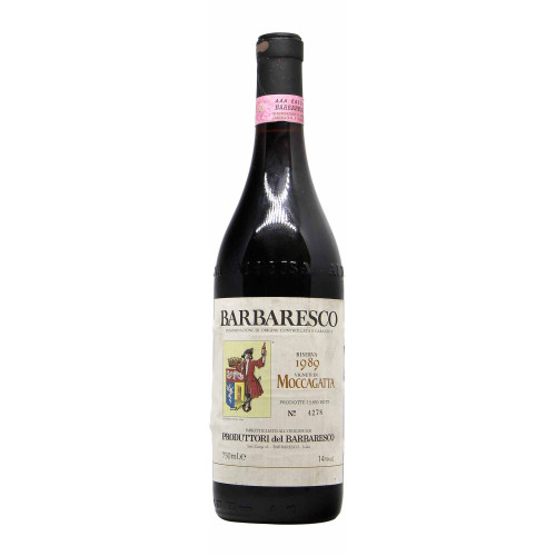 BARBARESCO RISERVA MOCCAGATTA 1989