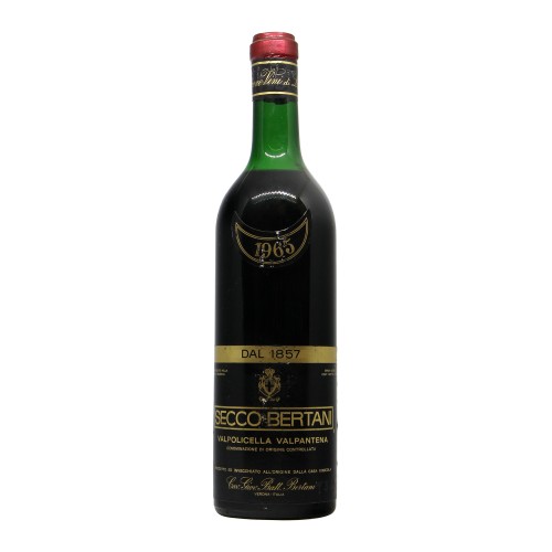 VALPOLICELLA VALPANTENA SECCO 1965 BERTANI Grandi Bottiglie