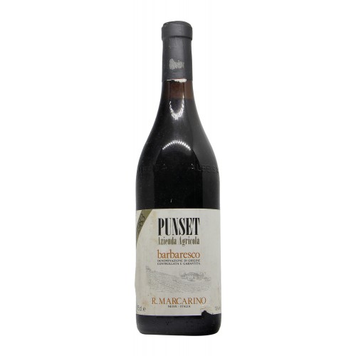 Barbaresco 1983 PUNSET GRANDI BOTTIGLIE