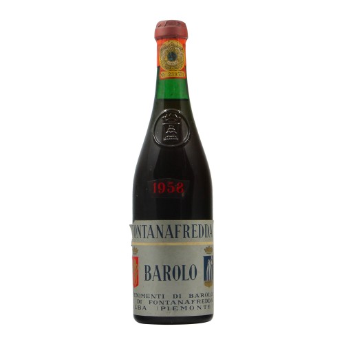 BAROLO CLEAR COLOUR 1958 FONTANAFREDDA Grandi Bottiglie