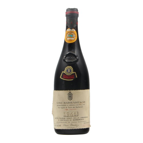 BARBARESCO RISERVA SPECIALE CREMOSINA 1966 BERSANO Grandi Bottiglie