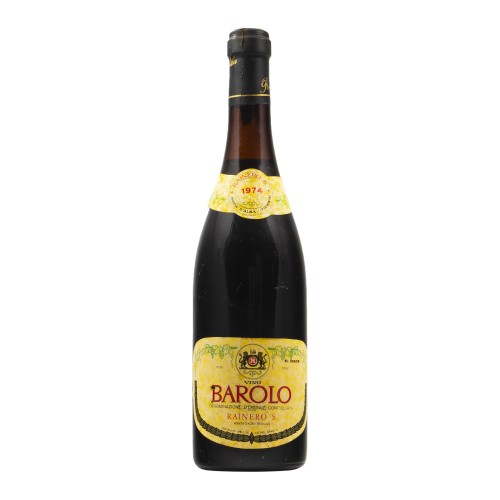 BAROLO 1974 RAINERO GRANDI BOTTIGLIE