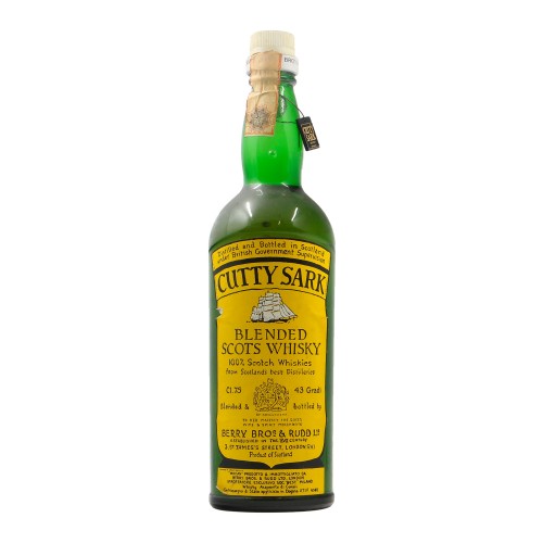 CUTTY SARK BLENDED SCOTCH WHISKY 75CL NV BERRY BROS e RUDD Grandi Bottiglie