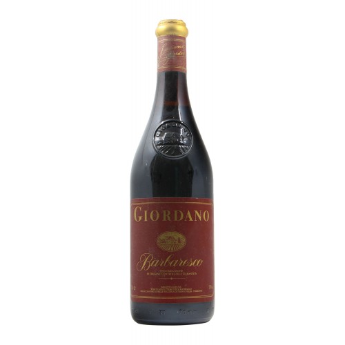 BARBARESCO 1982 GIORDANO Grandi Bottiglie