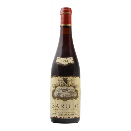 BAROLO 1974 LUDOVICO BORGOGNO Grandi Bottiglie