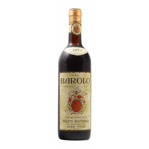 BAROLO RISERVA 1974 FELICE BONARDI GRANDI BOTTIGLIE