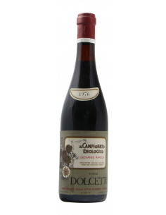 DOLCETTO CAMPIONATO ENOLOGICO 1976 PAROLA GRANDI BOTTIGLIE