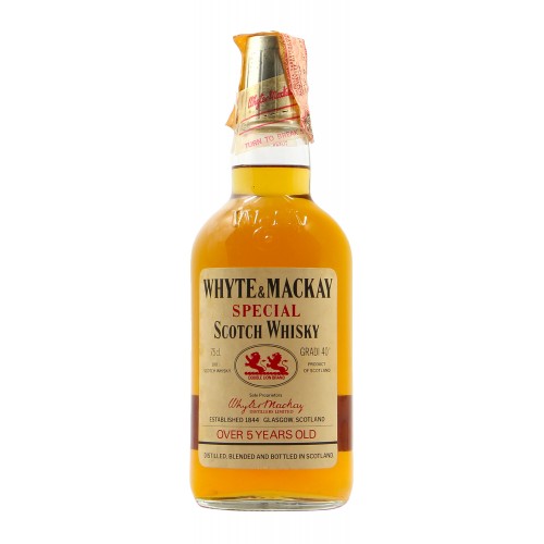 SPECIAL SCOTCH WHISKY 5YO 75CL NV WHYTE & MACKAY Grandi Bottiglie