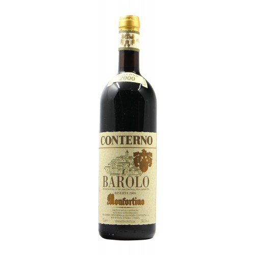 BAROLO RISERVA MONFORTINO 2000 GIACOMO CONTERNO Grandi Bottiglie