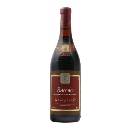 Barolo 1974 SETTE CASCINE GRANDI BOTTIGLIE