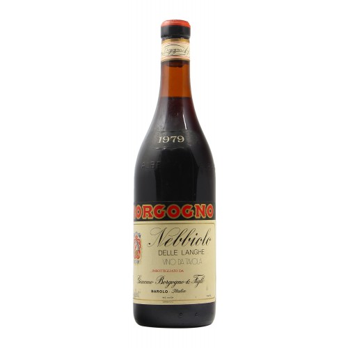 NEBBIOLO 1979 BORGOGNO GIACOMO Grandi Bottiglie